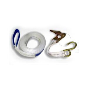 MALACATE CHICO 1 TT.CINTA 25 MM ALTA TENAC OJAL/GANCHO S - LONG 2,5 MTS.