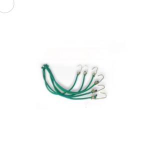 PULPO 20 " - 50 CM - 6 BRAZOS - GANCHO ALAMBRE 3 MM - CABO ELASTICO 6 MM.