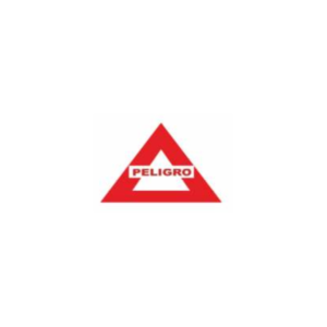 BANDERA DE SEÑAL PELIGRO 40 X 60 TRIANGULO ROJO Y BLANCO