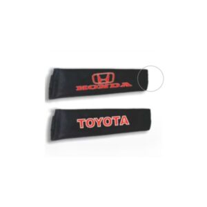 PROTECTOR CINTURON DE SEGURIDAD TOYOTA (ACOLCHONADO Y BORDADO)