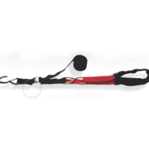 AJUSTE RAPIDO CINTA 25 MM - P.PESADA - C/ DOBLE GANCHO S / OJAL - LONG 2,5 MTS. 500 kg
